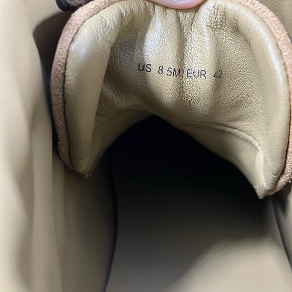 VINCE Fynn Beige High Top Sneaker Mens SIZE 8.5 - Picture 7 of 9